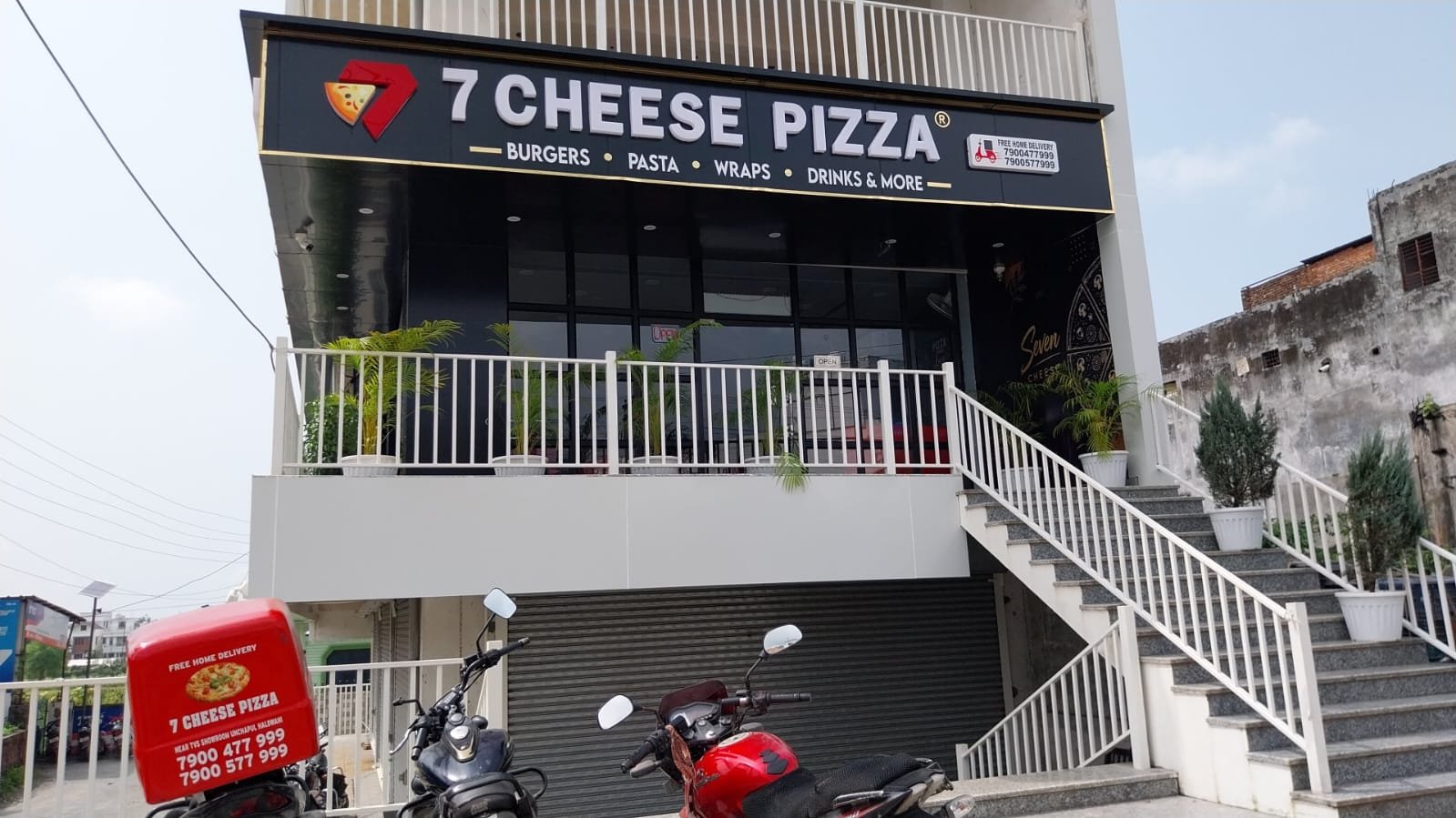 7 Cheese Pizza Unchapul Haldwani
